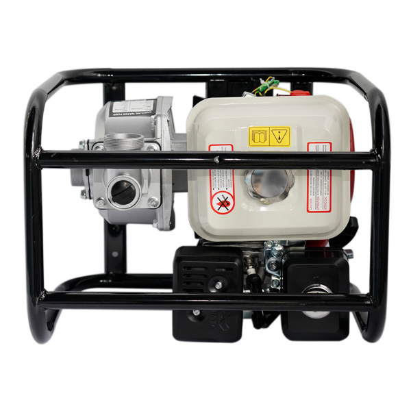 Manual 6.5HP 4-Stroke 2 Inch Gas Water Pump Semi-Trash Water Pump Transfer Pump 158GPM 212CC Garden Irrigation 4.8KW