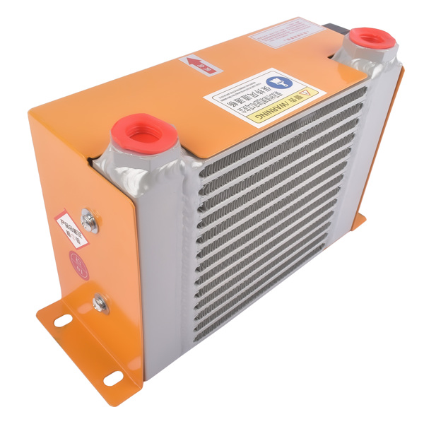 Air-cooled Oil Radiator 60L/min 38W 12V Hydraulic Air Cooler AH0608T-CA 