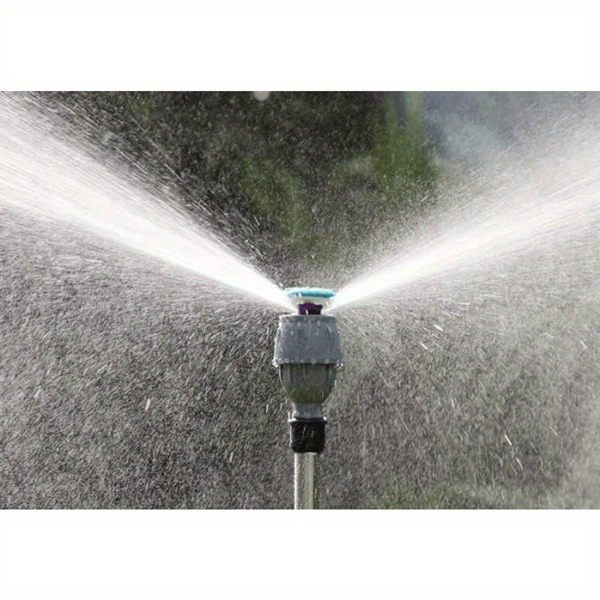 2PCS height adjustable 25in-37in rotating triangular nozzle, 360 degree automatic rotating irrigation nozzle,lawns, irrigation nozzle+internal thread quick connector