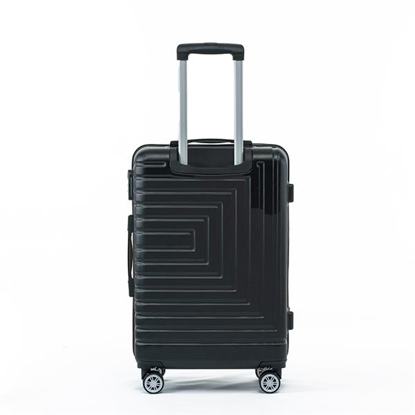 Luggage Set ABS Material Travel Suitcase Set With Spinner Wheels for Men Women, 20''/24''/28''