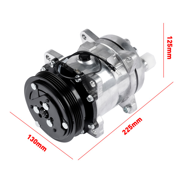 A/C AC Compressor Air Conditioning Compressor 7023585 7279139 for Bobcat T550 T595 S595 S550 2016-2020