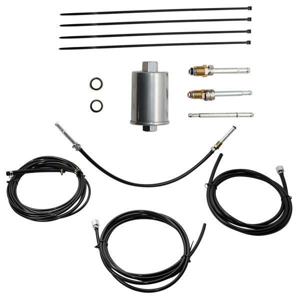 Gas Trucks Complete Nylon Fuel Line Kit for Chevy GMC C/K Trucks Gas Only 1988-1997 NFR0013