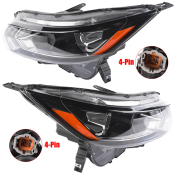 Right + Left Halogen Projector Headlight w/LED Fits Nissan Rogue Sport 2020-2022 260106MR0A 260606MR0A