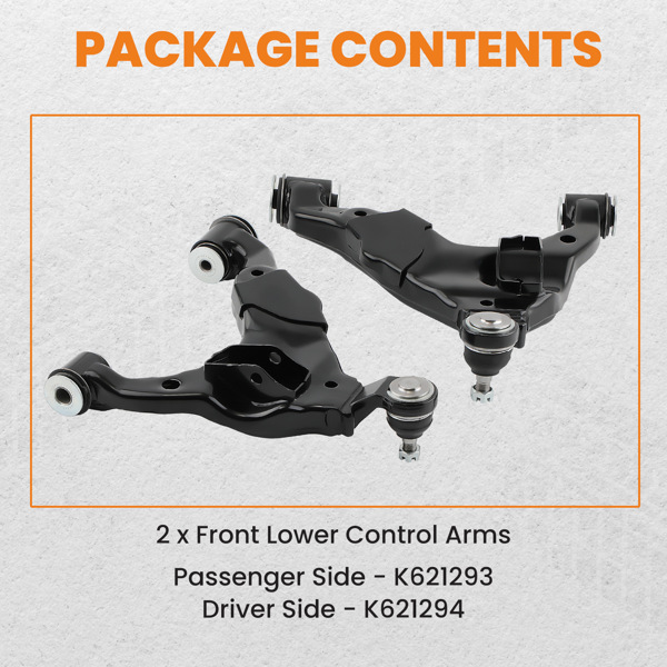 2pc Front Lower Control Arms w/ Ball Joint for 2005 2006-2014 2015 Toyota Tacoma