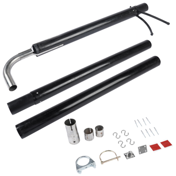 44461 RV Generator Exhaust Extension Kit, RV Generator Exhaust Venting System for Generac, Cummins, Honda, Yamaha and other RV Generators