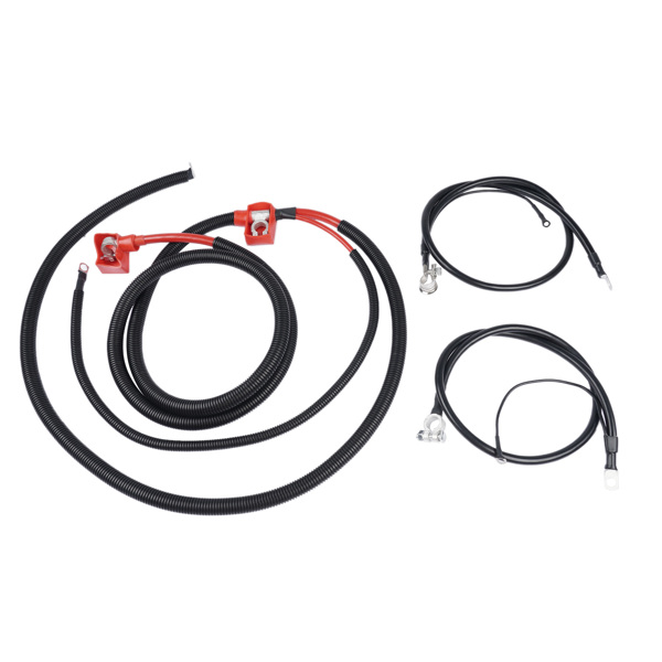 Battery Cables Positive & Negative for Ford 7.3L Powerstroke Diesel 1994-1997 #00593 A38-2UHLC A46-2UHC