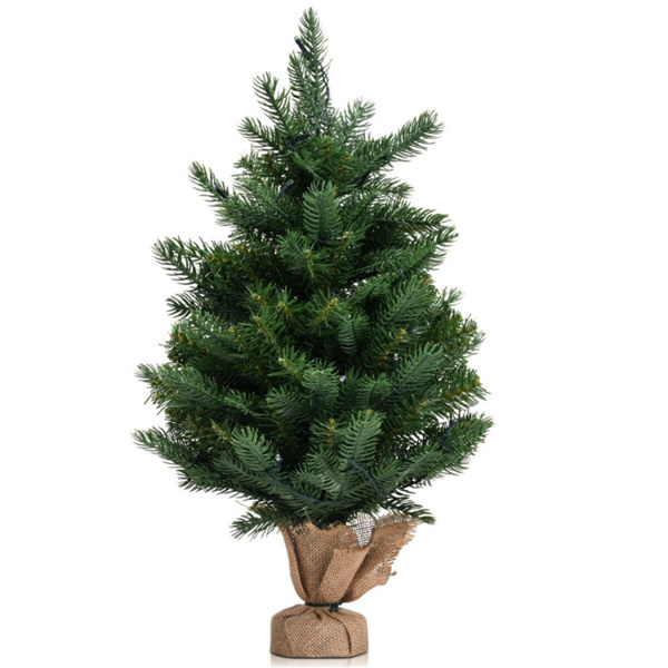 24 Inch Christmas Tree with LED Lights