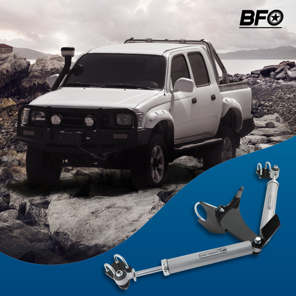 Dual Steering Stabilizer For Ford F-250 F-350 Super Duty 4WD 2005-2024 C33132337