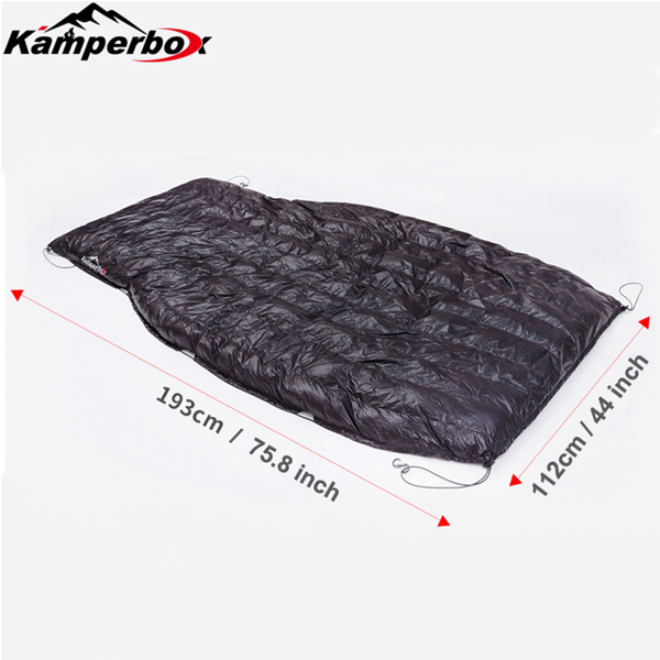 Kamperbox Outdoor Camping Underquilt Sleeping Bag Hybrid Filling Sleeping Bag Quilt Blanket Hybrid Sleeping Bag Hammock Underquilt Camping Quilt