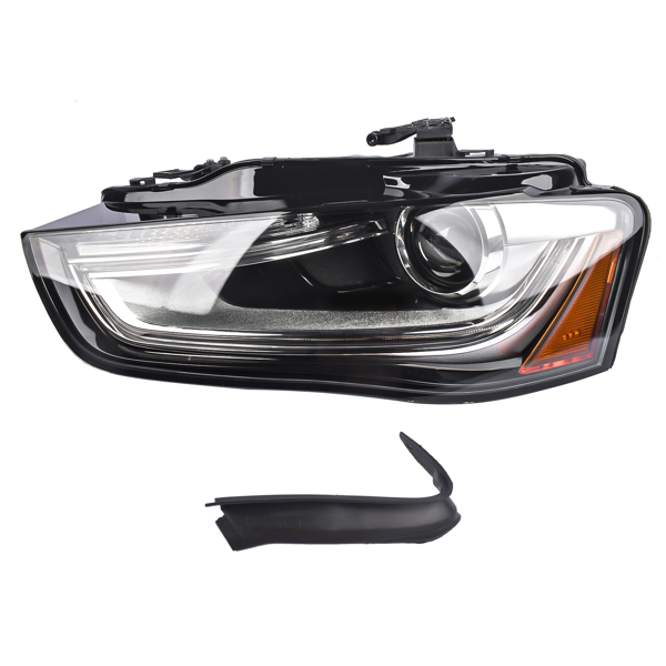 Headlight Fits Audi Allroad 13-16 Left Driver Side CAPA HID Headlamp Assembly 8K0941043E AU2502181