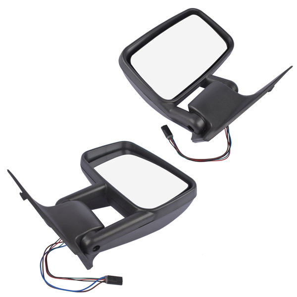 2Pcs Power Door Mirrors Left + Right for 2000-2006 Mercedes Dodge Freightliner Sprinter 2500 3500 2.7L 5104441AA, 5104440AA