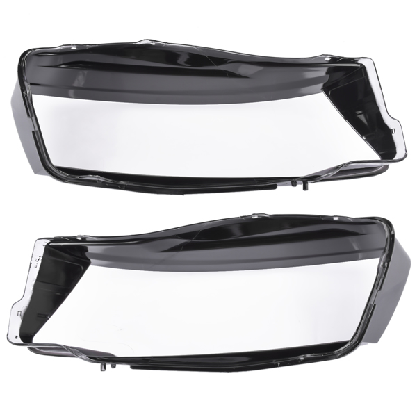 2x Headlight Cover Lens Clear For 2008-2012 Audi A5 S5 3.0L 8T0941029/ 8T0941030