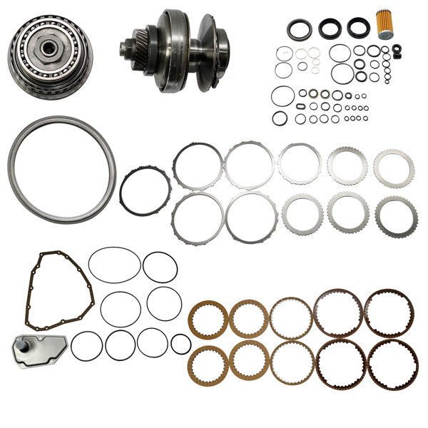 JF015E RE0F11A Transmission Master Rebuild Kit & Pulley Set with Belt for Nissan Sentra NV200