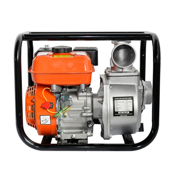 4 Stroke 7.5HP 3" Gasoline Water Pump Portable Gas-Powered Semi-Trash Water Pump