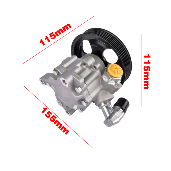 Power Steering Pump with Pulley Fits Mercedes CLS500 5.0L CLS55 AMG 5.5L 2006 0044669401