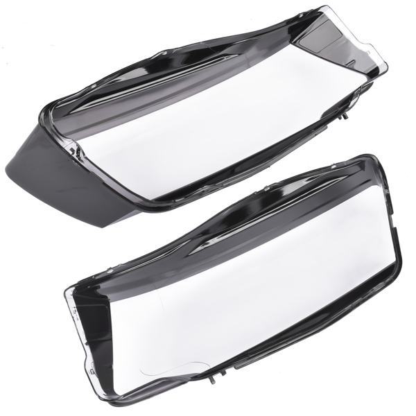 2x Headlight Cover Lens Clear For 2008-2012 Audi A5 S5 3.0L 8T0941029/ 8T0941030