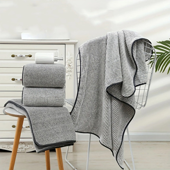 Fiber Bath Towel, 55\\"X27.5\\" Household Bath Towels Set, Soft Bath Towel, Quick Drying Absorbent Towel For Home Bathroom, Bathroom Supplies