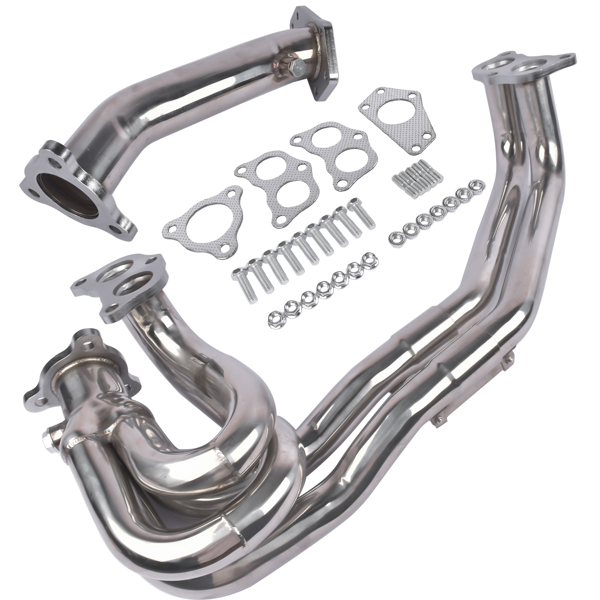 Stainless Exhaust manifold Header Kit for Subaru Impreza WRX / STI EJ205 EJ255 2002-2006