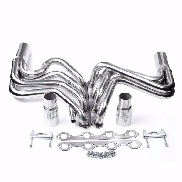 Exhaust Manifold Header for Ford F150 F250 Bronco 5.8 V8 1987-1996 MT001024（Temu & Amazon prohibits sales）(No support for returns without reason)