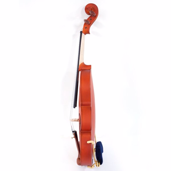 Glarry GV101 4/4 Acoustic Matt Violin Case Bow Rosin Strings Shoulder Rest Tuner Natural