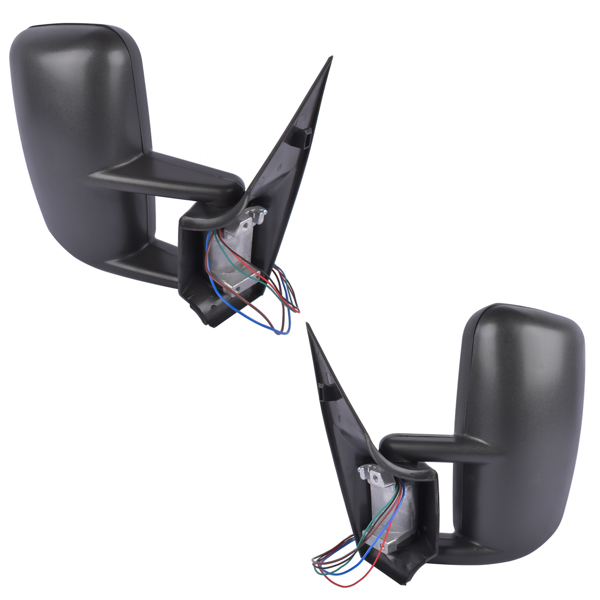 2Pcs Power Door Mirrors Left + Right for 2000-2006 Mercedes Dodge Freightliner Sprinter 2500 3500 2.7L 5104441AA, 5104440AA