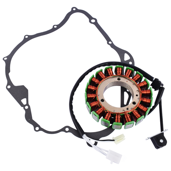 Stator And Gasket Fits for Yamaha V-STAR 1100 XVS1100 CLASSIC 2000-2009 JM3831ST176CK 5KS-81410-00-00