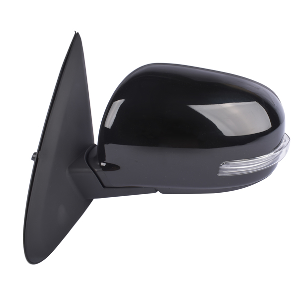 Black Left Side Door Door Mirror for Mitsubishi Outlander 2014-2019 7632B353