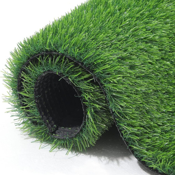 Artificial turf, professional dog mat large turf outdoor carpet terrace pet lawn, artificial carpet with drainage holes, 3.28FT * 6.56FT