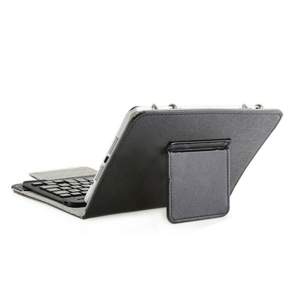 For Universal Android Tablets 10.1/10.5 Tablet Bluetooth Keyboard Case Cover[Black,Fits 10/10.1/10.5 Inch Tablet]