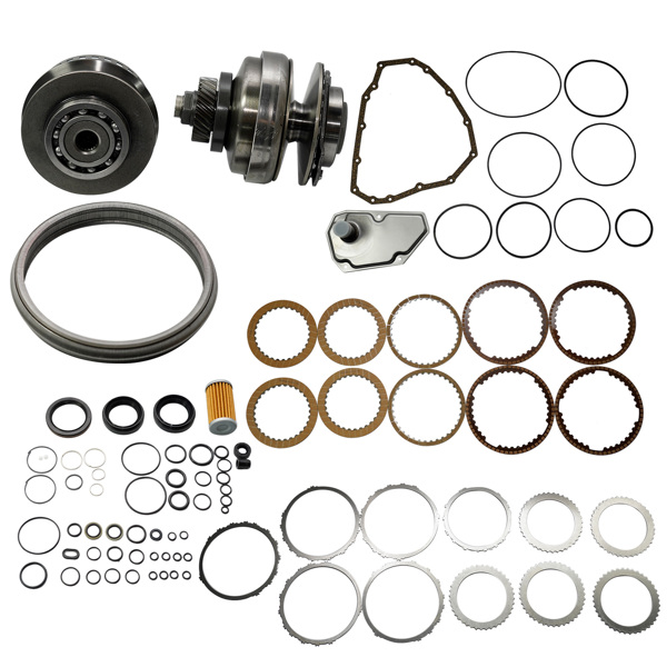 JF015E RE0F11A Transmission Master Rebuild Kit & Pulley Set with Belt for Nissan Sentra NV200