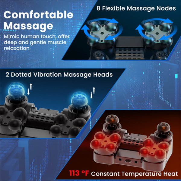 Foot massager with heating function