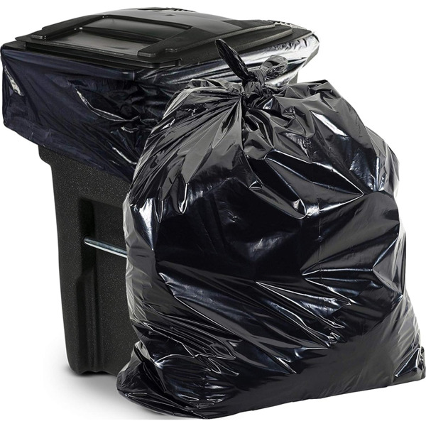 High capacity heavy-duty garbage bag: 1.9 MIL industrial strength, high capacity, heavy-duty, leak proof outdoor, industrial, household use -65 Gallon, 47 inches * 55 inches