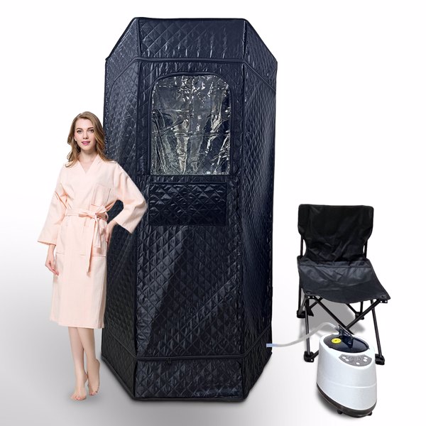 Sauna Box XL Portable Sauna Portable Sauna for Home with 4L Steam Generator Equipped with Remote Control Saunabox Sauna Chair Suitable for at Home Spa Relax Muscles and Relieve Pain