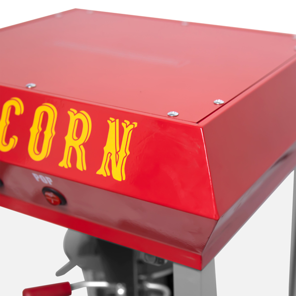 Bar Style Popcorn Machine, 4-Ounce Popcorn Maker Popper, Red 