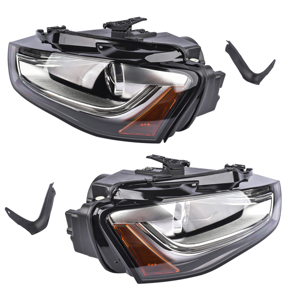 Headlight HID Driver + Passenger Side for 2013-2016 Audi A4 Quattro 2.0L Non-AFS 8K0941043E 8K0941044E