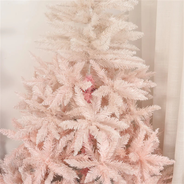 5 foot pink artificial Christmas tree