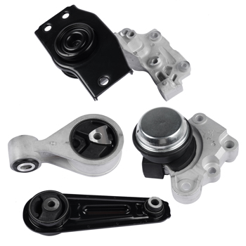 4PCS Engine Mount & Transmission Mount for Nissan Rogue 2.5L L4 FWD 2008-2015 EM-9452 EM-9453 EM-9856 EM-10092