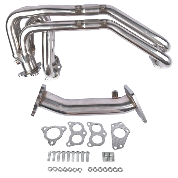 Stainless Exhaust manifold Header Kit for Subaru Impreza WRX / STI EJ205 EJ255 2002-2006