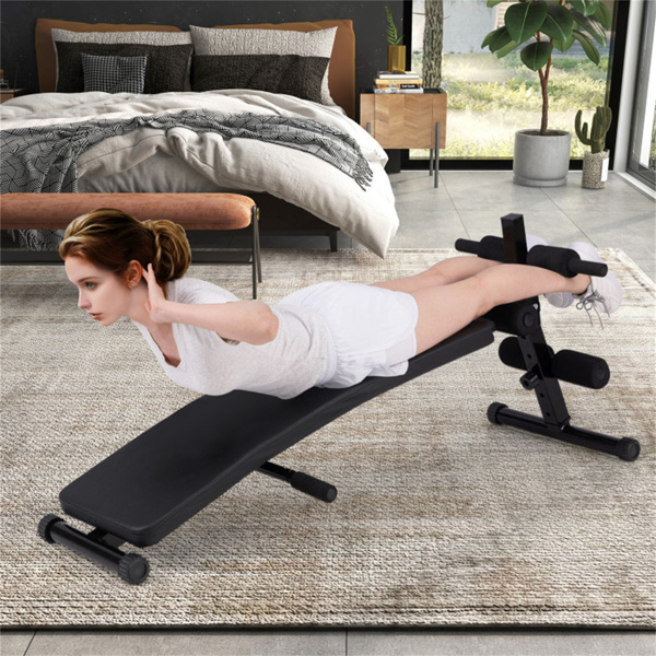 Sit-up bench exercise equipment