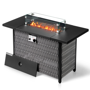  43-inch fire table