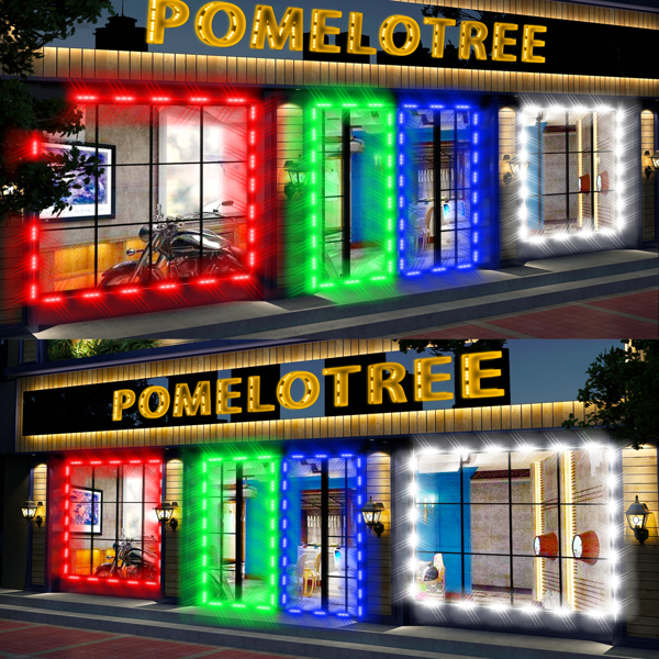 Waterproof 5050 SMD RGB LED Module Light Store Front Window Letters Sign Lamp