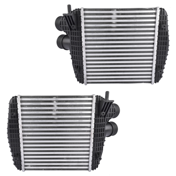 Left Right Intercoolers Radiator For Maserati Quattroporte Ghibli Levante 2Pcs