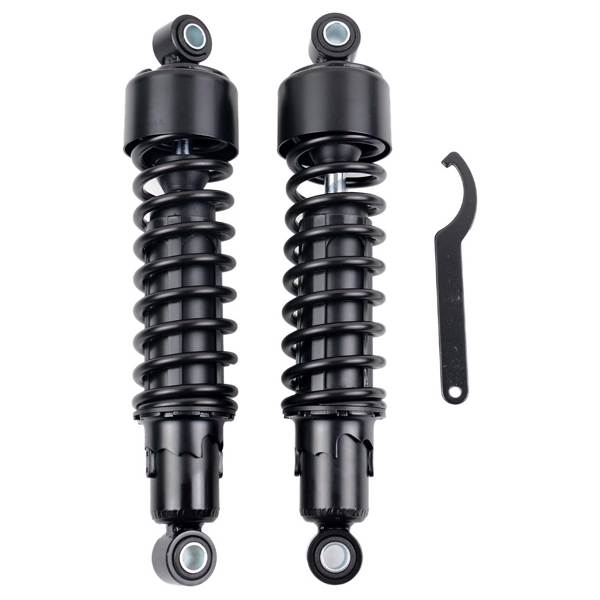 Rear Shocks Eye to Eye Core 298mm/11.75" For Harley-Davidson XL Sportster 1979-2012 FXR 1982-1994 Black