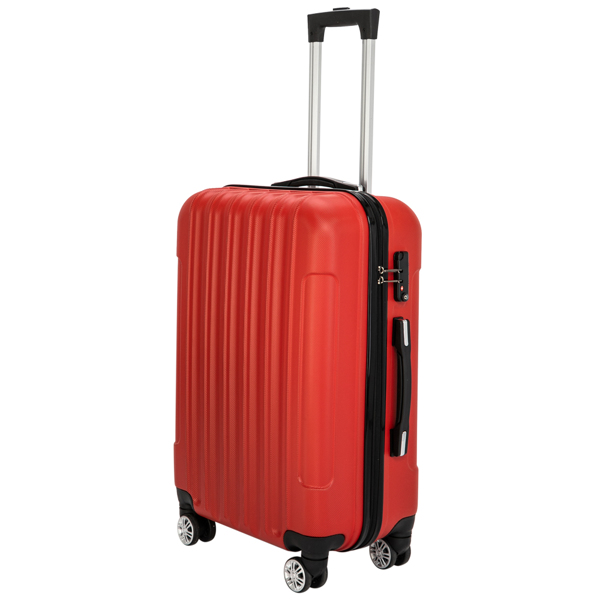 3-in-1 Multifunctional Large Capacity Traveling Storage Suitcase Luggage Set Red