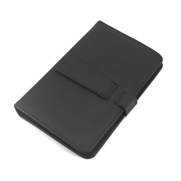 7inch universal Tablet Leather Stand Case With Type C Wired Keyboard