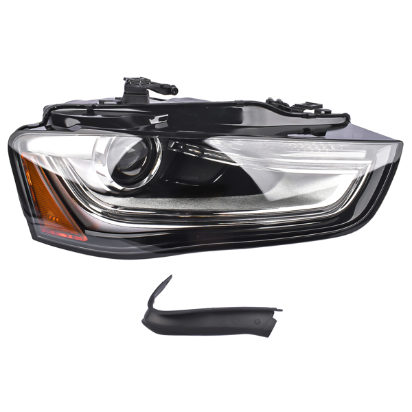 HID/Xenon Non-AFS Headlight Headlamp Passenger Side for Audi A4 Quattro 13-16 8K0941044E AU2503181