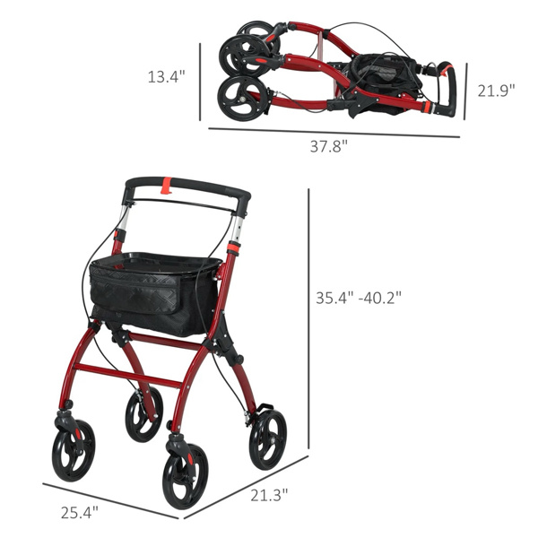 New adult walker is suitable for the elderly Red