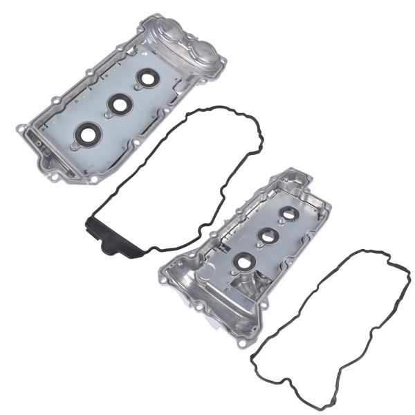 Set of 2 Engine Valve Cover Assembly Kit For Chevy Impala GMC Terrain 3.0L 3.6L 12647772 12583385