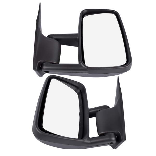 2Pcs Manual Door Mirrors Left + Right for 2000-2006 Mercedes Freightliner Dodge Sprinter 2500 3500 2.7L 5104440AA, 5104441AA