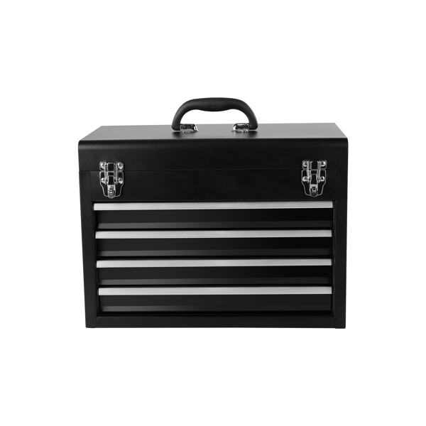 Rolling Garage Workshop Organizer Detachable 5 Drawer Tool Chest with Large Storage Cabinet, Detachable Tool Box Organizer Black